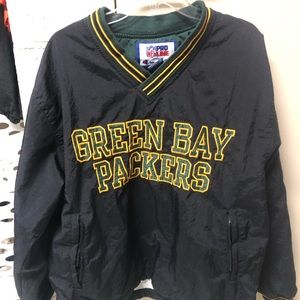 Vintage Green Bay Packers Windbreaker